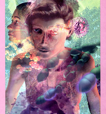 Linda Nye 3D Model Collage for Elitra Pharmaceuticals ©Linda Nye 2010-2014 