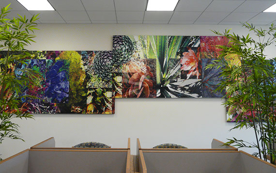 Detail from the UCSD Biomedical Library