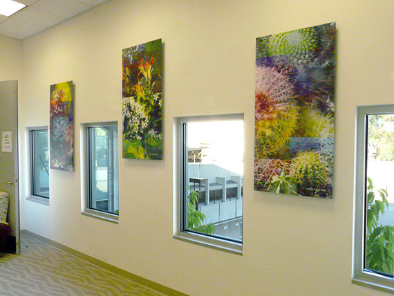 Detail from the UCSD Biomedical Library